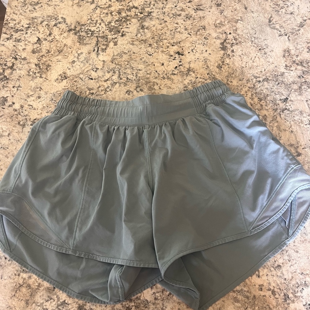 Lululemon Athletica Gray Athletic Shorts Lightweight Performance